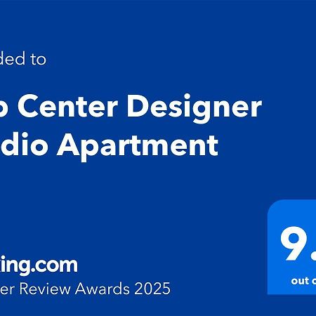 Top Center Designer Studio Apartment Sófia Exterior foto